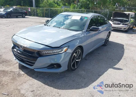 2021 Honda Accord Sport 2.0T z USA, uszkodzony, nr VIN 1HGCV2F36MA031105